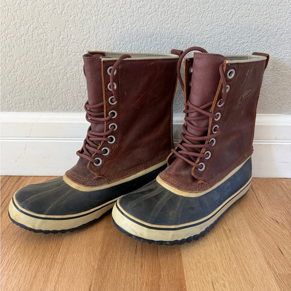 Sorel Leather Boots - NWT